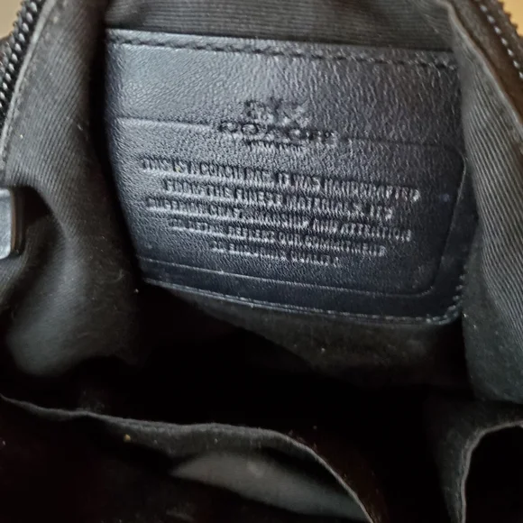 Black Coach Crossbody - Picture 6 of 10